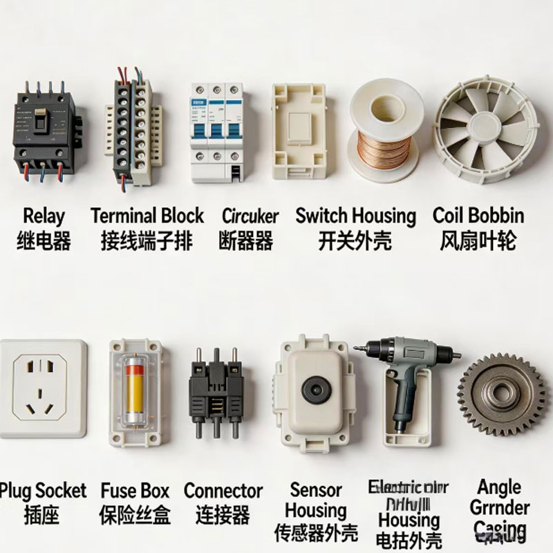 V0 Flame Retardant PA6 Plastic Pellets