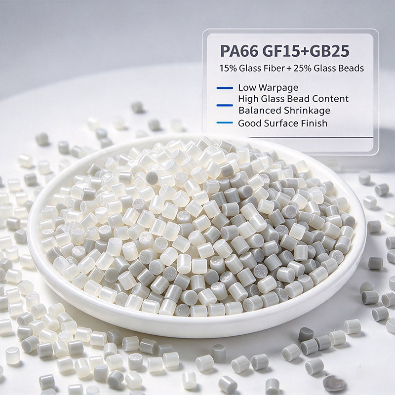 Low Warpage PA66 GB25